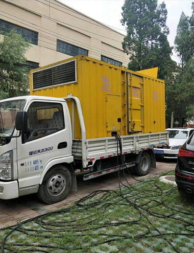 清丰发电车出租-柴油发电机组排烟系统设计要求及其考虑因素