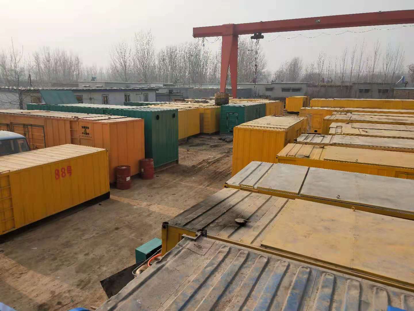 清丰租赁发电机-灰尘、风沙对柴油发电机组造成哪些不良影响？