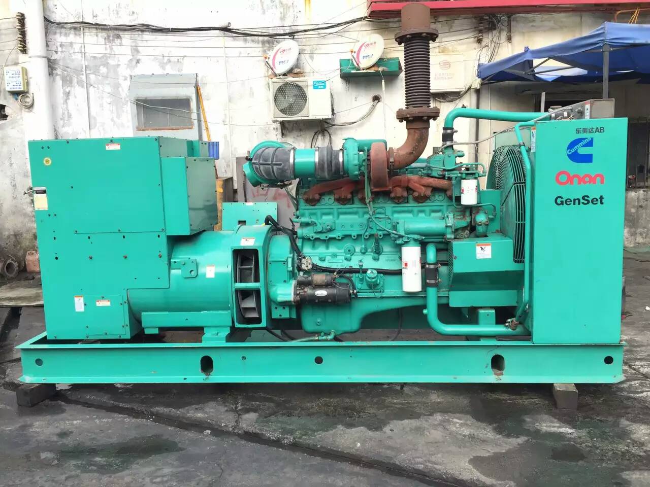 清丰租赁发电机-柴油发电机不正常冒烟的原因